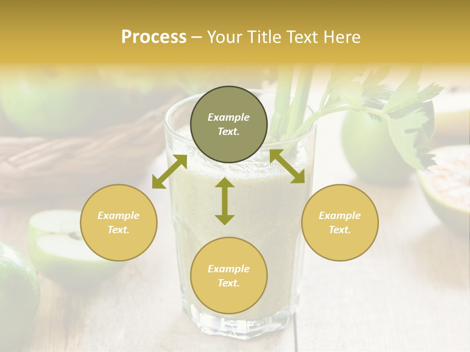 Smoothie Vitamin Orange PowerPoint Template