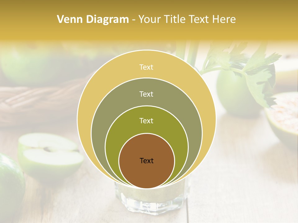 Smoothie Vitamin Orange PowerPoint Template