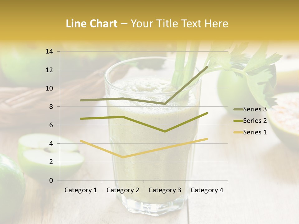 Smoothie Vitamin Orange PowerPoint Template