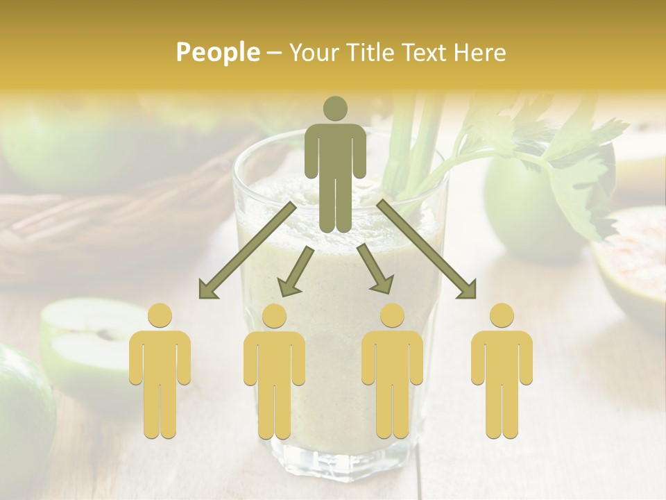 Smoothie Vitamin Orange PowerPoint Template