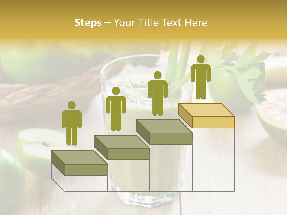 Smoothie Vitamin Orange PowerPoint Template