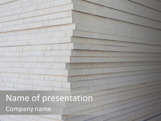 Dry Plaster Crack PowerPoint Template