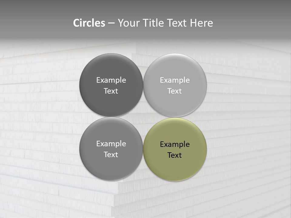 Dry Plaster Crack PowerPoint Template