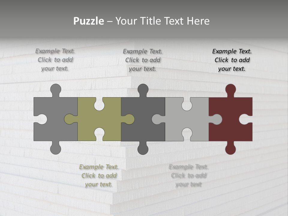 Dry Plaster Crack PowerPoint Template