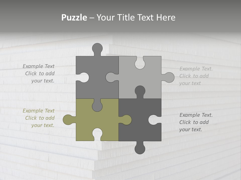 Dry Plaster Crack PowerPoint Template