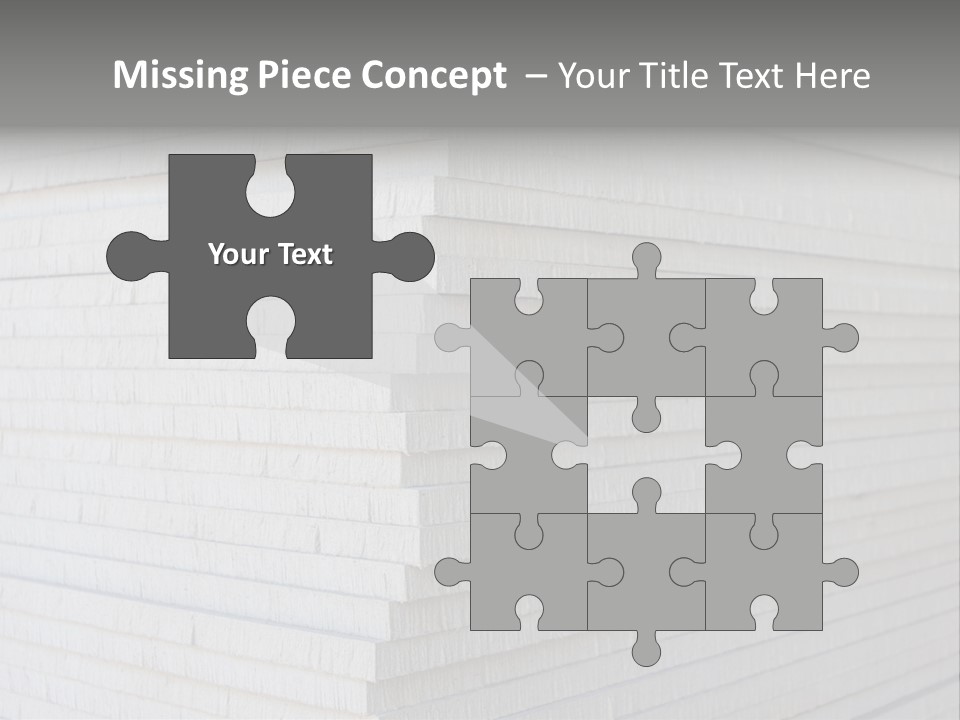 Dry Plaster Crack PowerPoint Template