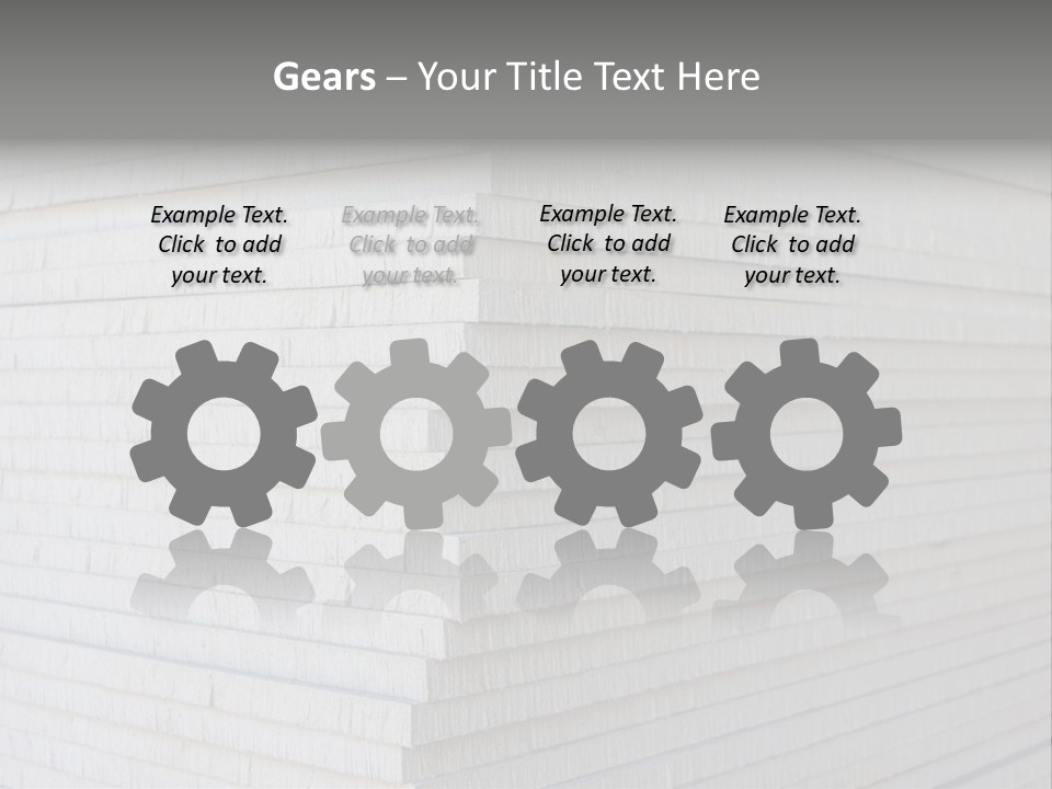 Dry Plaster Crack PowerPoint Template