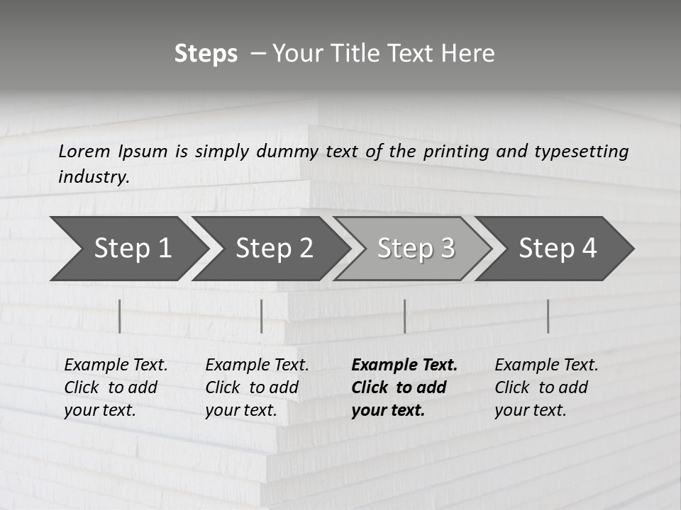 Dry Plaster Crack PowerPoint Template