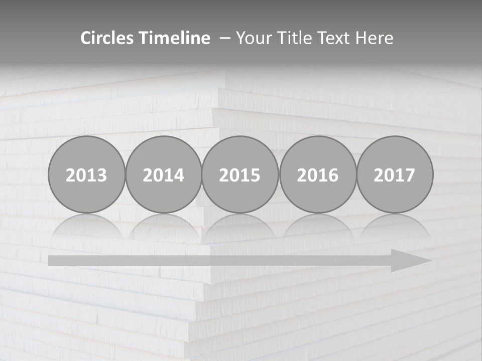 Dry Plaster Crack PowerPoint Template