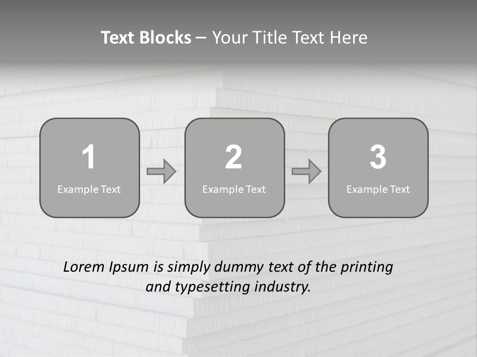 Dry Plaster Crack PowerPoint Template