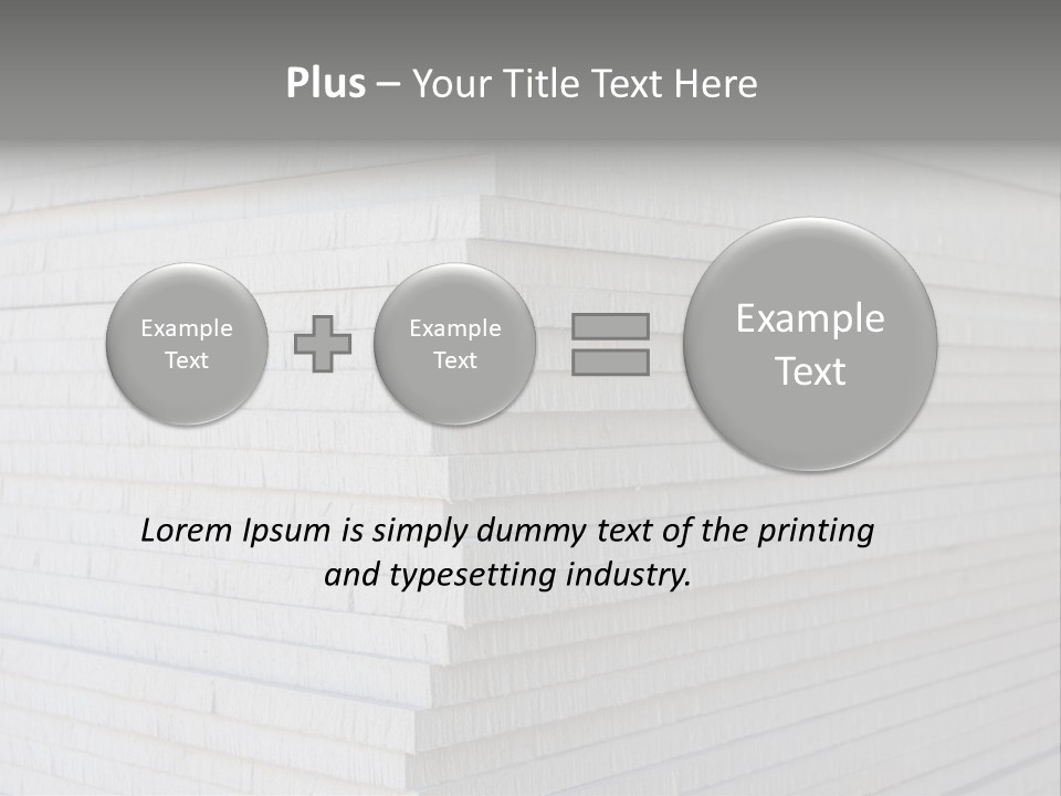 Dry Plaster Crack PowerPoint Template