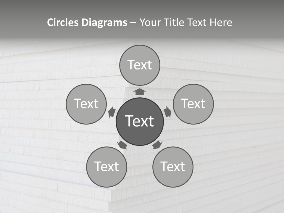 Dry Plaster Crack PowerPoint Template