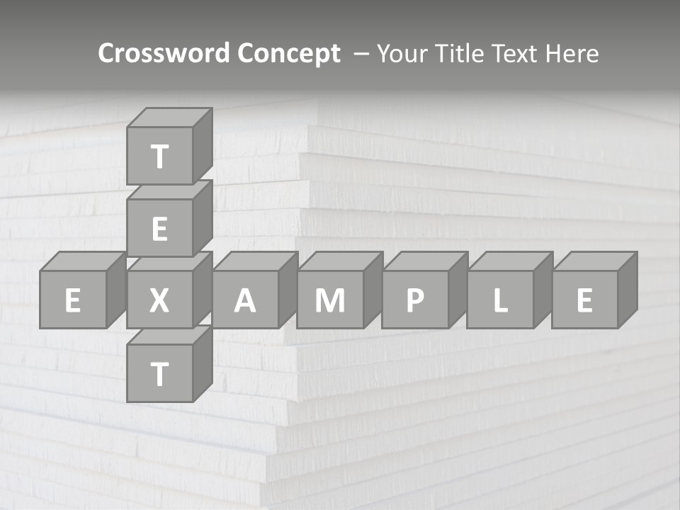 Dry Plaster Crack PowerPoint Template