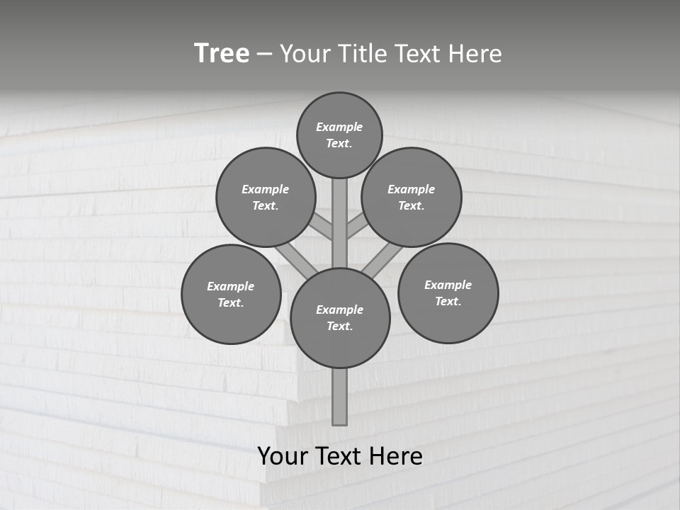 Dry Plaster Crack PowerPoint Template