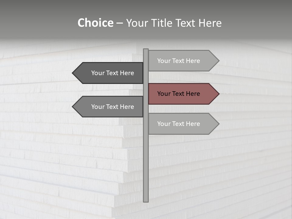 Dry Plaster Crack PowerPoint Template