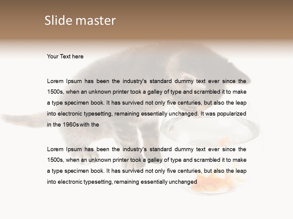 Portrait Beauty Game PowerPoint Template