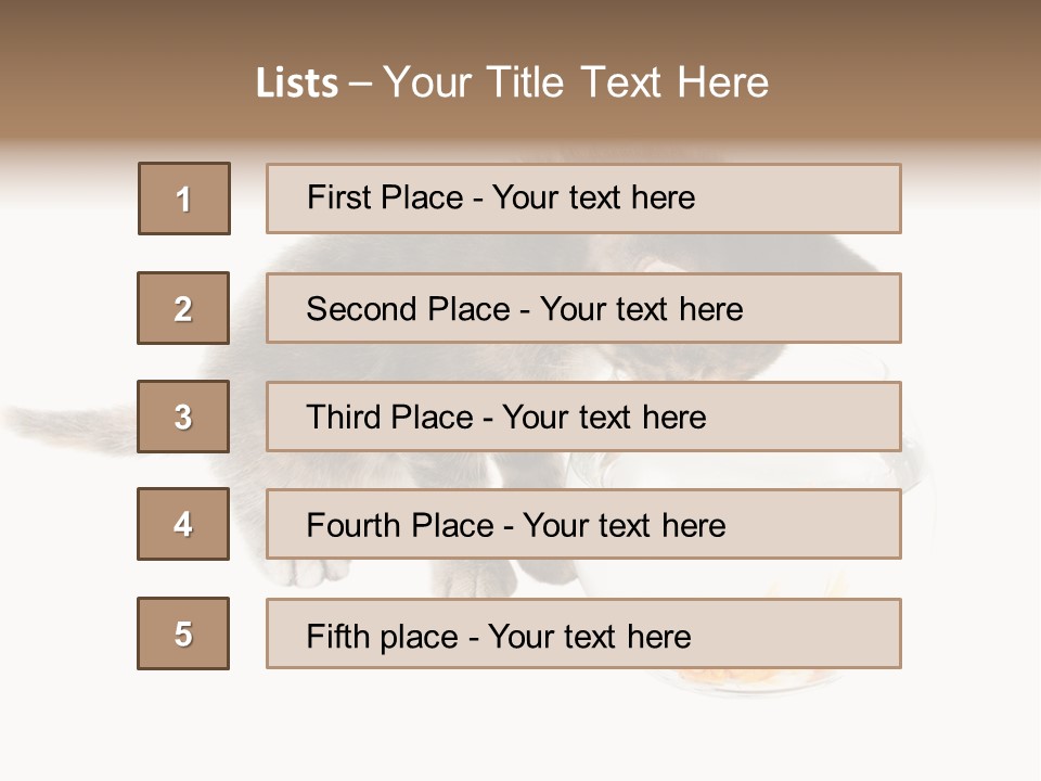 Portrait Beauty Game PowerPoint Template