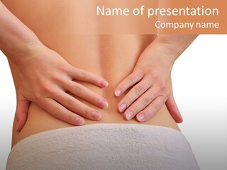 Treatment Health Spine PowerPoint Template