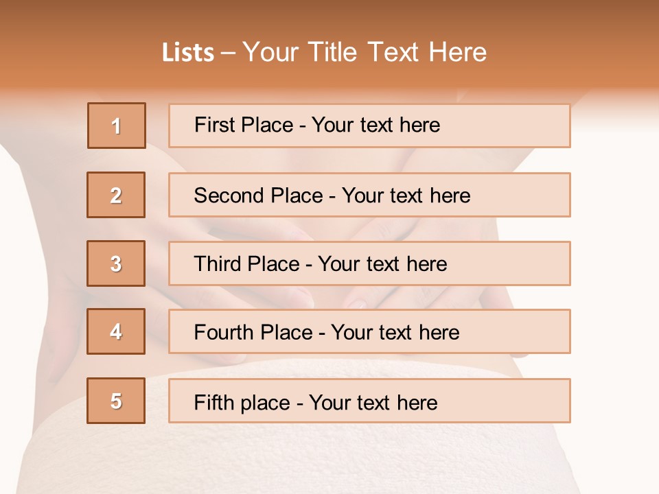 Treatment Health Spine PowerPoint Template