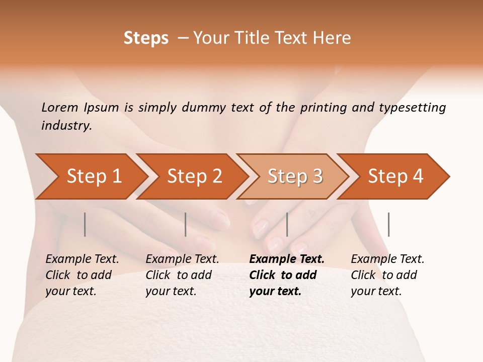 Treatment Health Spine PowerPoint Template