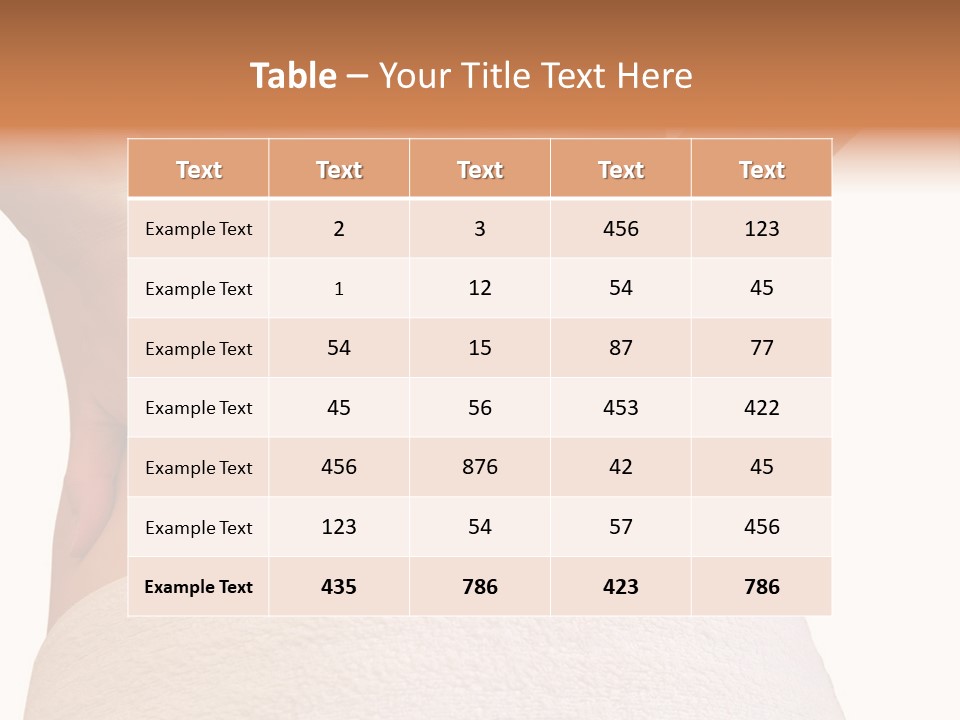 Treatment Health Spine PowerPoint Template
