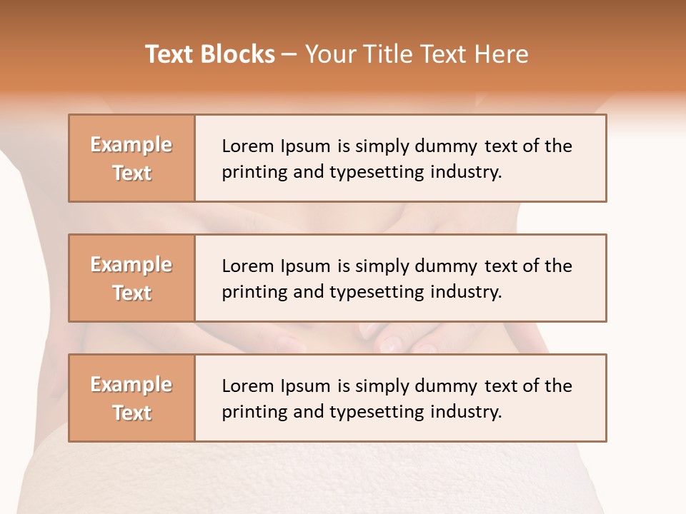 Treatment Health Spine PowerPoint Template