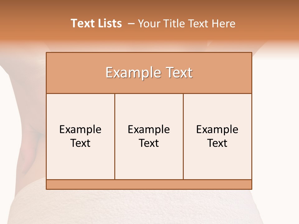 Treatment Health Spine PowerPoint Template