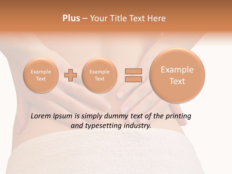Treatment Health Spine PowerPoint Template