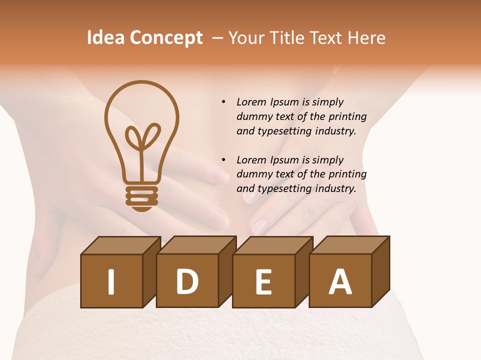 Treatment Health Spine PowerPoint Template