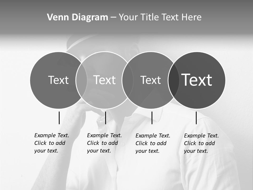 A Man In A Hat Is Smoking A Cigarette PowerPoint Template