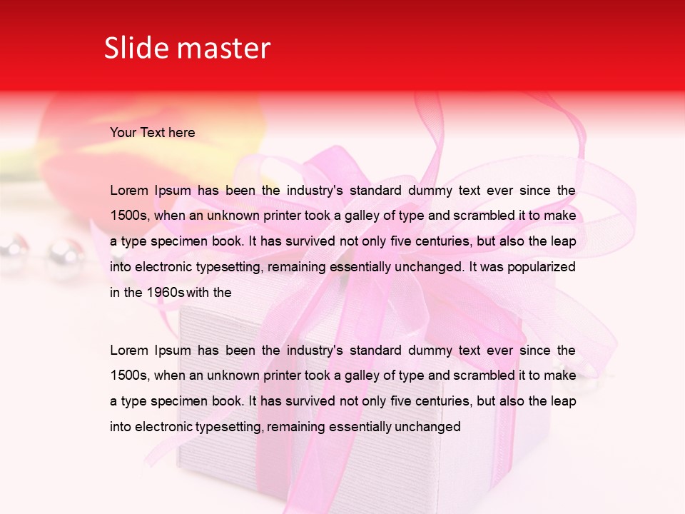 Detail Accessories Object PowerPoint Template