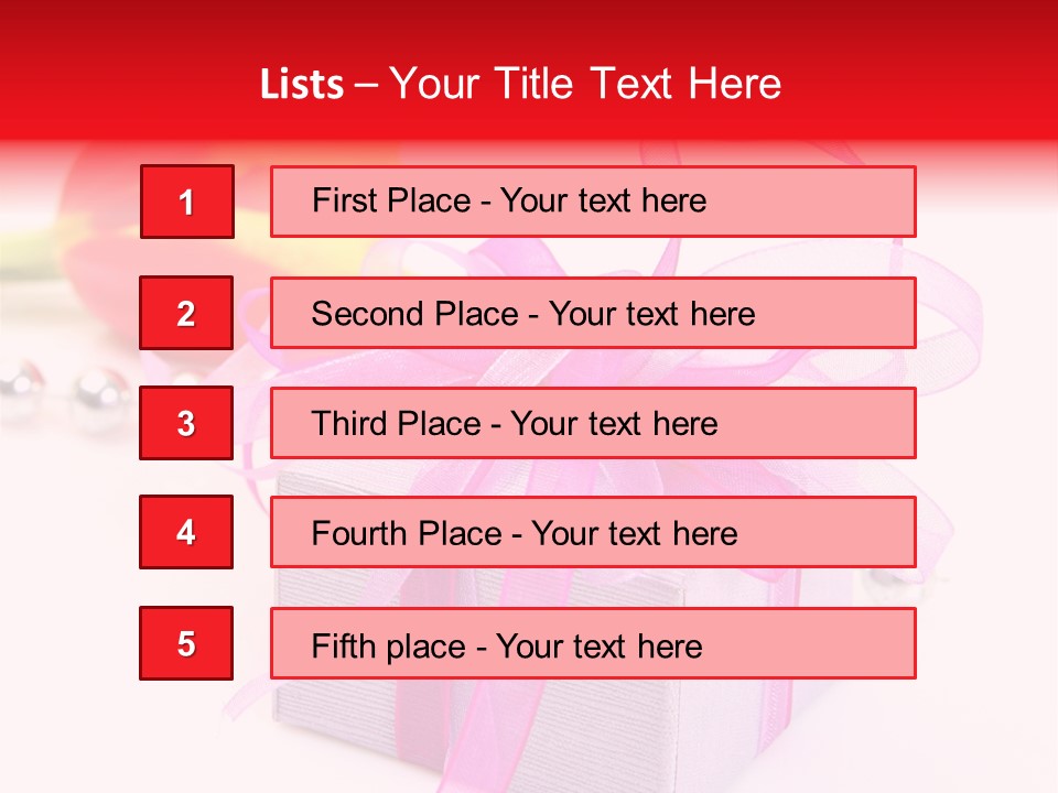 Detail Accessories Object PowerPoint Template