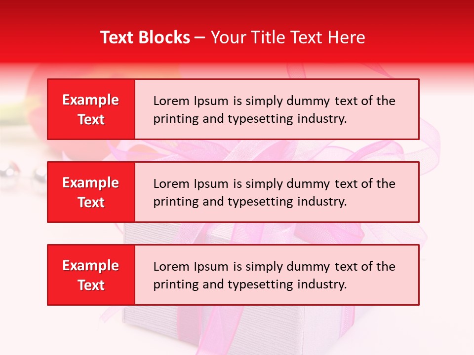 Detail Accessories Object PowerPoint Template