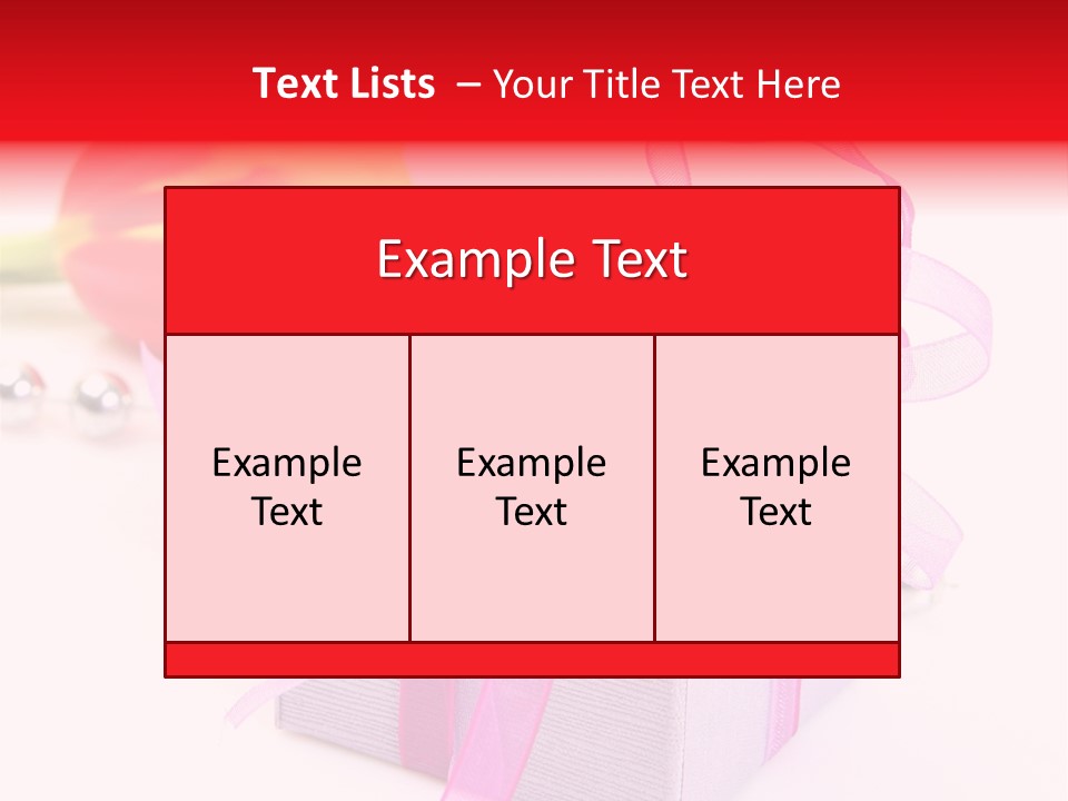 Detail Accessories Object PowerPoint Template