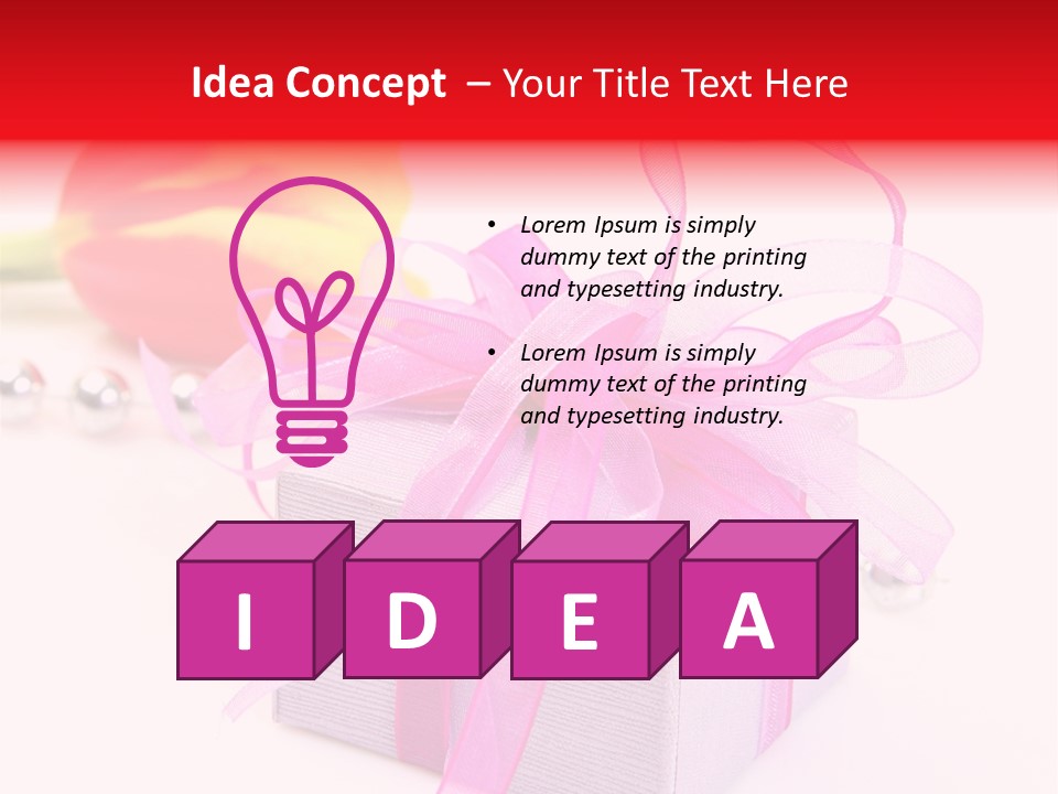 Detail Accessories Object PowerPoint Template