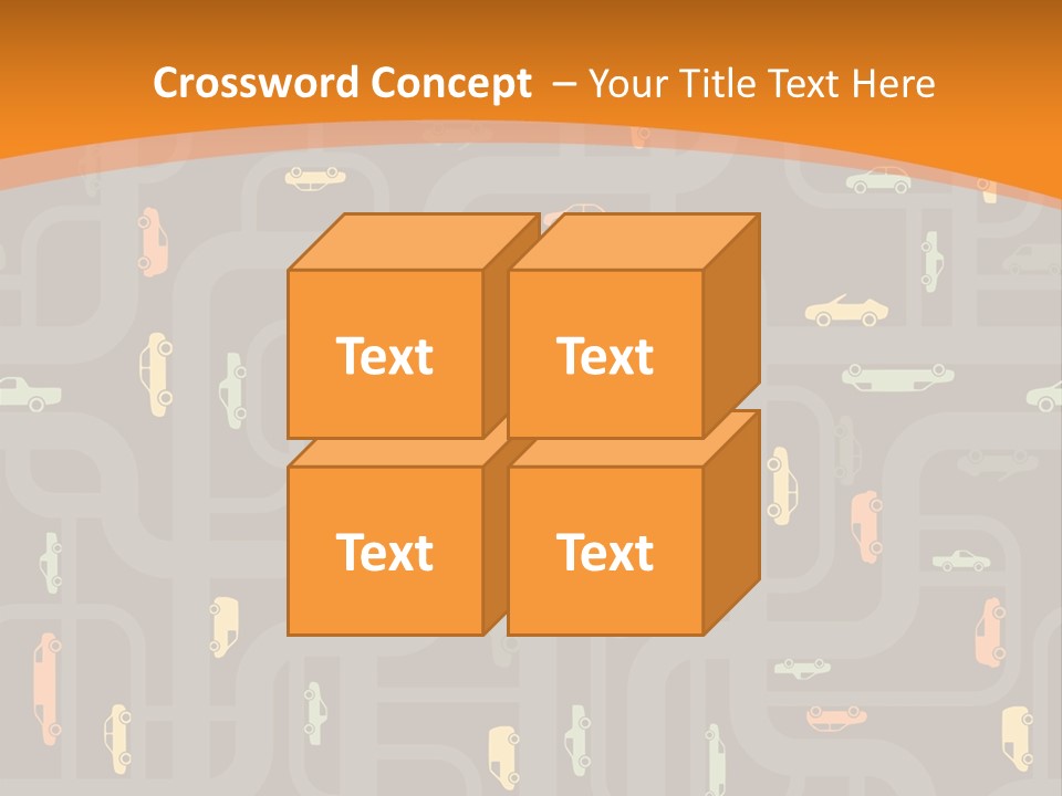 Business Construction Tile PowerPoint Template
