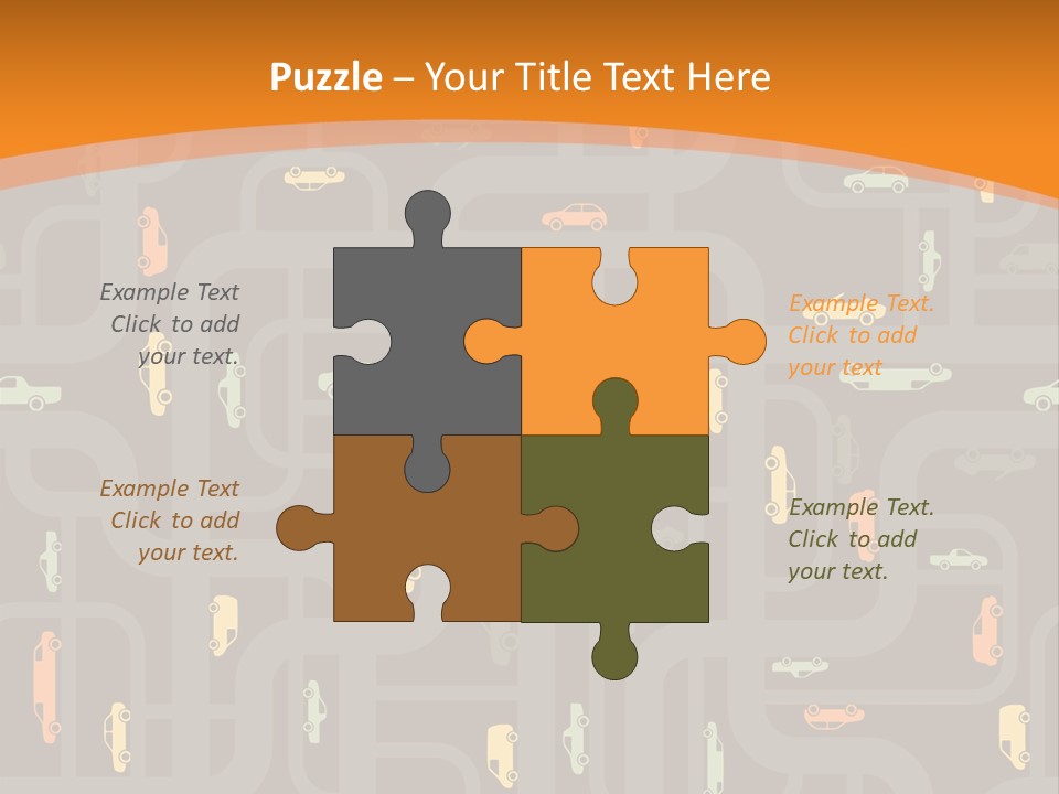 Business Construction Tile PowerPoint Template