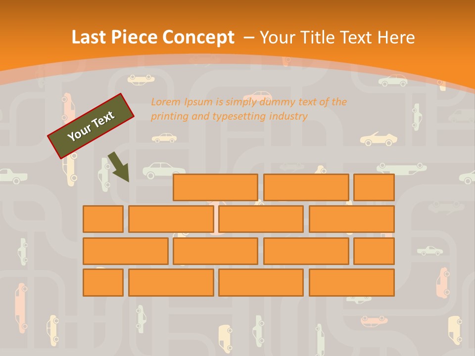 Business Construction Tile PowerPoint Template