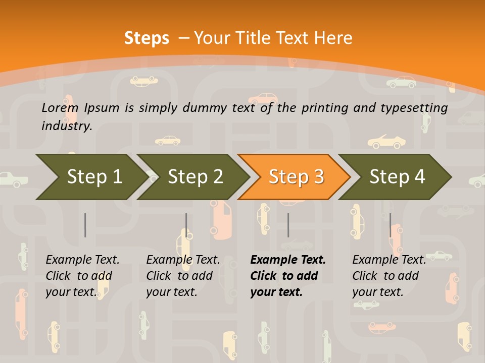 Business Construction Tile PowerPoint Template