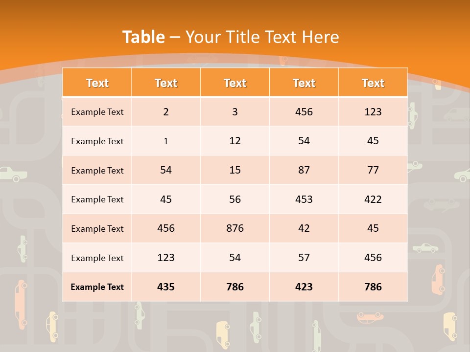 Business Construction Tile PowerPoint Template