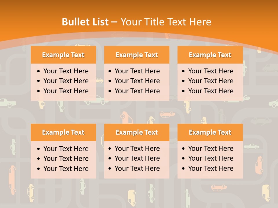 Business Construction Tile PowerPoint Template