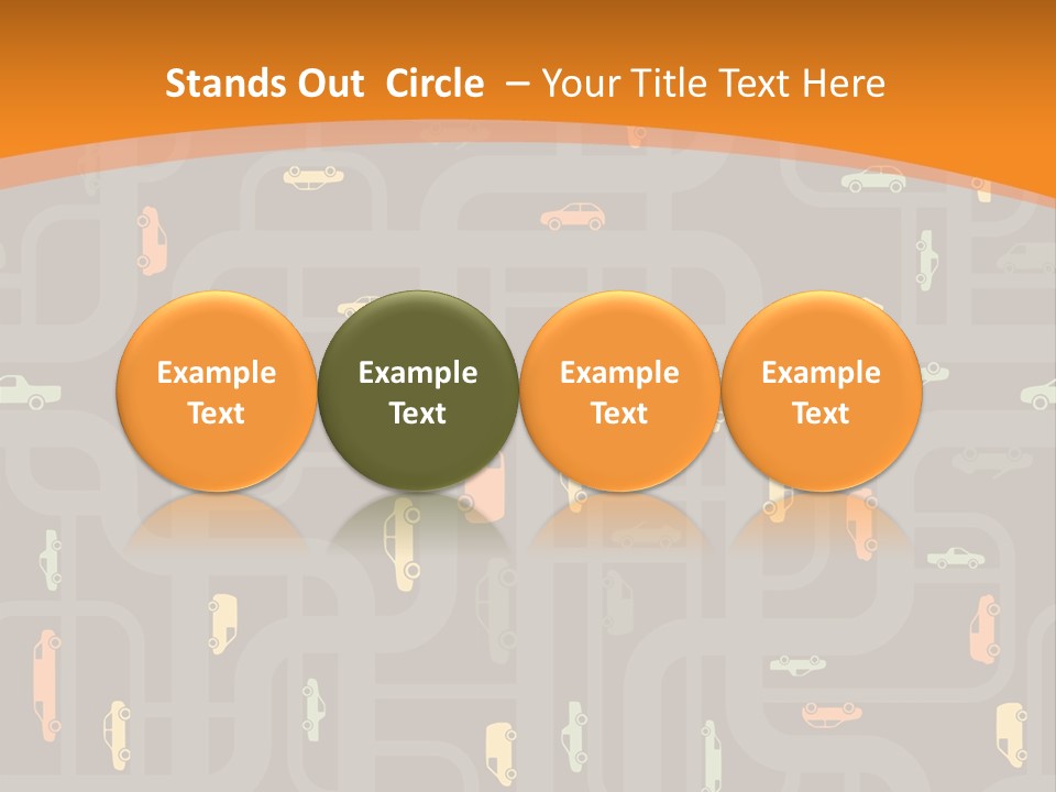 Business Construction Tile PowerPoint Template