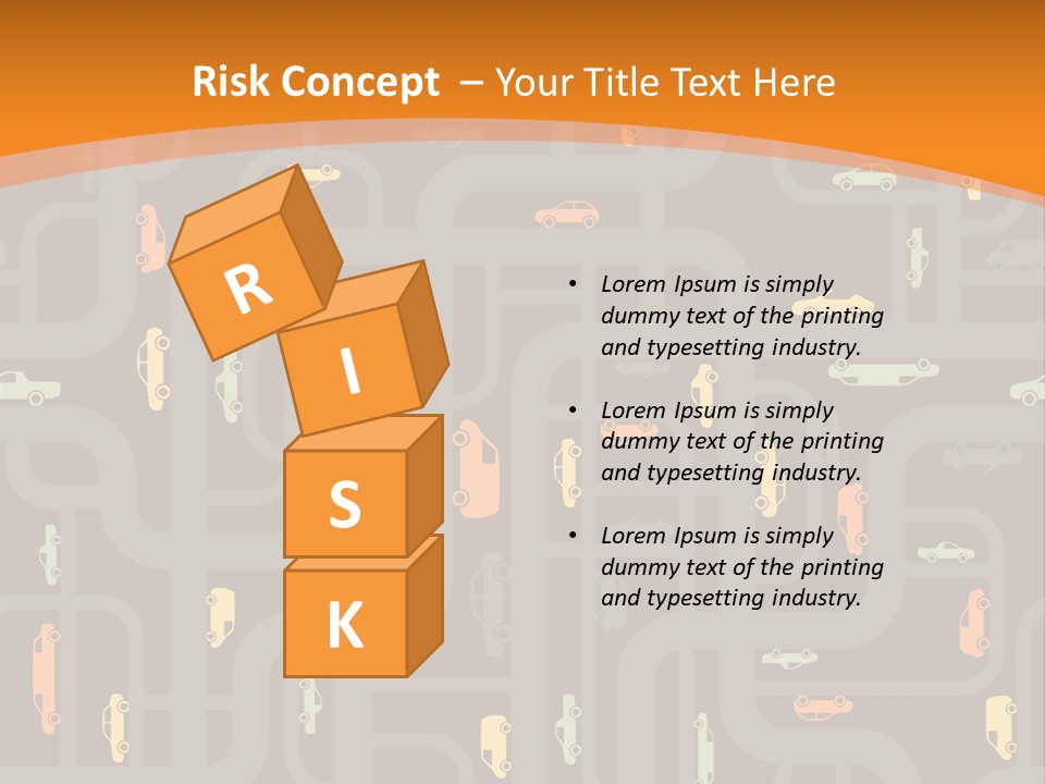 Business Construction Tile PowerPoint Template