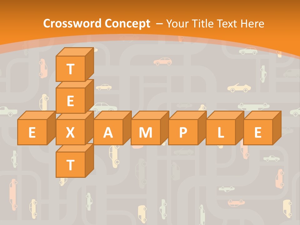 Business Construction Tile PowerPoint Template