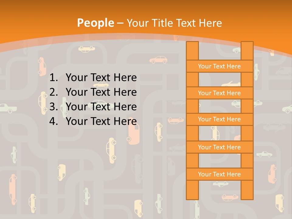 Business Construction Tile PowerPoint Template