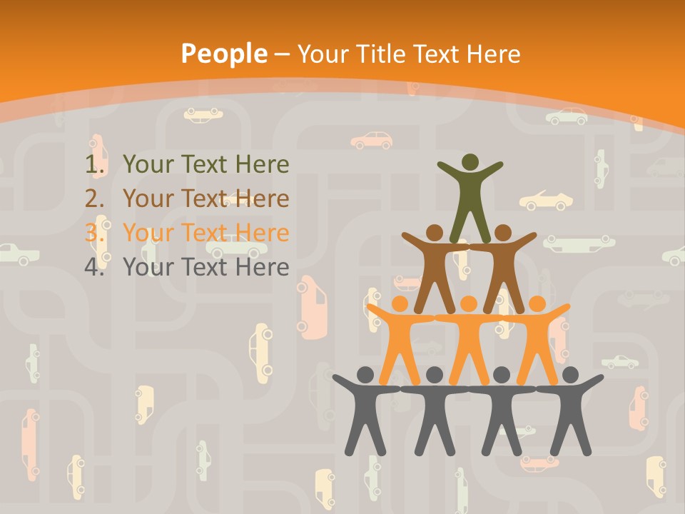 Business Construction Tile PowerPoint Template