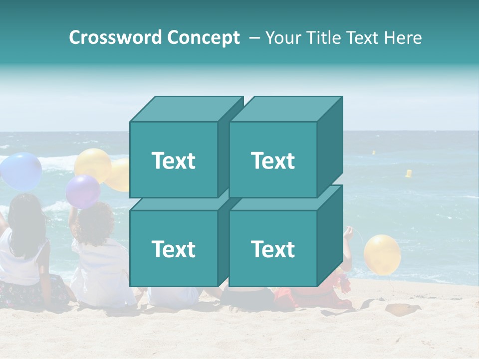 Expression Summertime Joyful PowerPoint Template