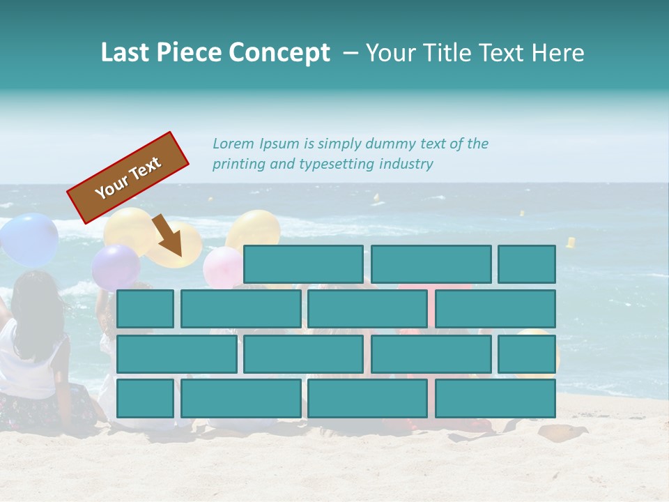 Expression Summertime Joyful PowerPoint Template