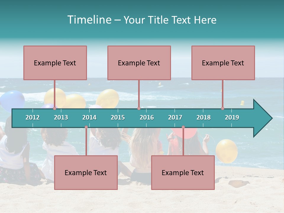 Expression Summertime Joyful PowerPoint Template
