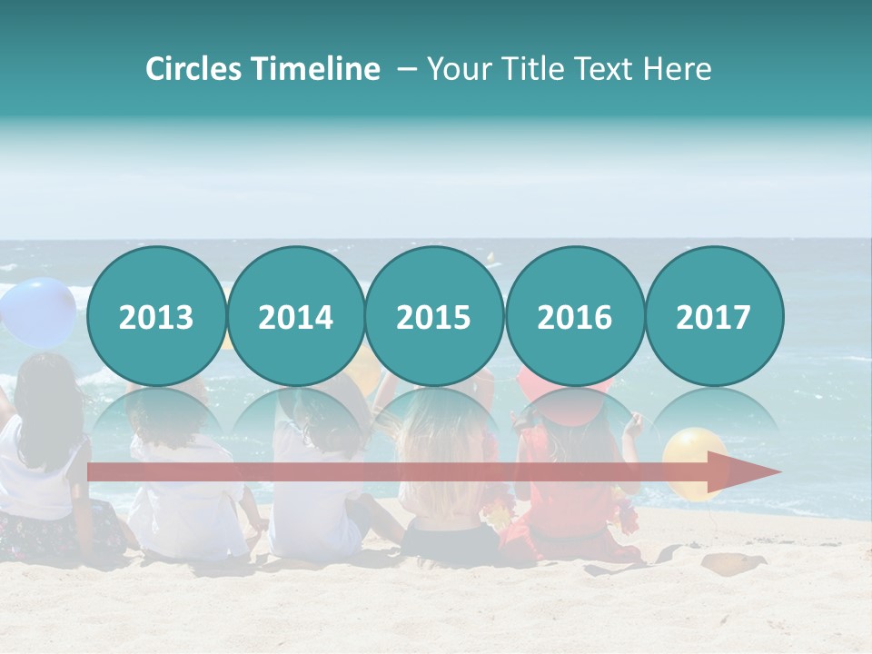 Expression Summertime Joyful PowerPoint Template